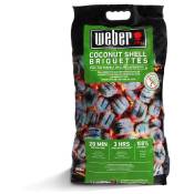 Briquettes de noix de coco Weber - 8 kg