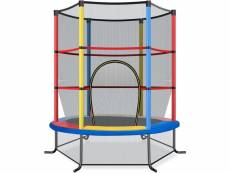 Costway trampoline de jardin pour enfants ø165 ×