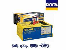 Gys - chargeur batterie automatique 6v-12 -batium 7.12