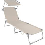 Transat acier - chaise longue, bain de soleil, transat