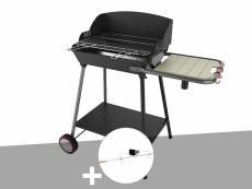 Barbecue horizontal et vertical excel grill duo + tournebroche
