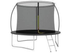 Vidaxl ensemble de trampoline rond 305x76 cm 150 kg