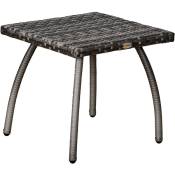 Table basse de jardin style cosy chic table d'appoint