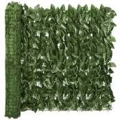 Vidaxl - cran de balcon avec feuilles vert foncé 600x75