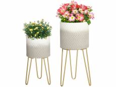 Supports de pots de fleurs design - supports à plantes