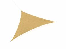 Voile d'ombrage triangulaire grande taille 5 x 5 x