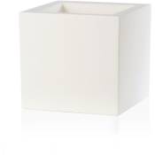 Vase Schio Cubo Blanc - 50 cm - Blanc