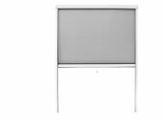 Moustiquaire pour fenêtre cadre en aluminium blanc