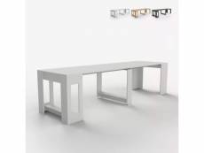 Table extensible peu encombrante 90x51-237 cm pour