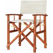 Chaise pliante de jardin en bois d'Eucalyptus fsc®
