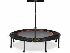 Costway trampoline de fitness pliable, trampoline intérieur