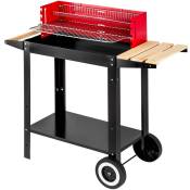 Chariot-Barbecue charbon Protection contre le vent