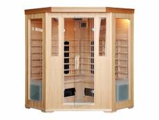 Cabine sauna luxe infrarouge 3-4 places