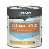 Comus - diluant tex 30 - 2.5L - Diluant spécial piscine
