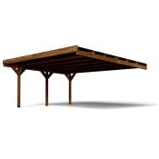 Forest Style - Carport en bois traité 2 voitures 29,9