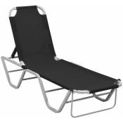 Helloshop26 - Transat chaise longue bain de soleil