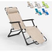 Beach And Garden Design - Chaise longue pliante de