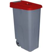Conteneur Recyclage, 85 l, Rouge - Red