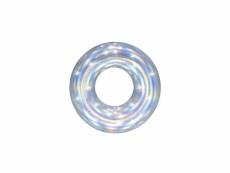 Bouée gonflable bestway argent iridescent φ107 cm