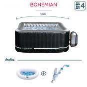 Netspa - Pack rêve - Spa gonflable Bohemian 4 places