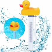 Thermomètre de piscine flottant, Duck shrenfox thermomètre