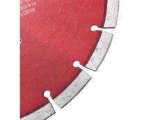 Vidaxl disque de coupe diamanté acier 230 mm 143238