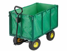 Tectake chariot de jardin 544 kg 400705