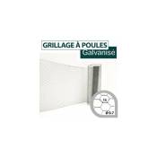 Cloture&jardin - Grillage Triple Torsion Galvanisé