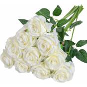 Ineasicer - Rose Artificielle Fleurs De Soie Bouquet