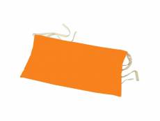 Coussin de tête en coton pour chilienne elvas orange