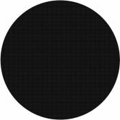 Piscine film solaire ronde couverture de piscine noir