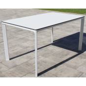 Table de jardin empilable MEET 160x90 cm aluminium