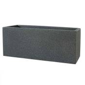 Teraplast - Jardinière Schio Box 80 80 cm - Granite
