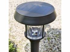 Luxform lampe de jardin à led solaire intelligente