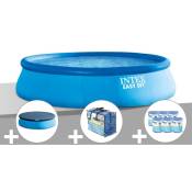 Intex - Kit piscine autoportée Easy Set 4,57 x 1,22