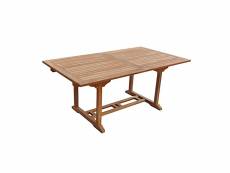 Salento - table de jardin rectangulaire extensible