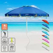 Parasol de plage léger visser protection uv GiraFacile