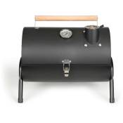 Barbecue fumoir portable 33.5x22cm noir - Livoo - doc269