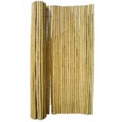 Canisse en bambou rond 2m (longueur) x 1m (hauteur)