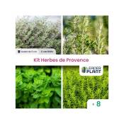 Kit Aromatique Herbe de Provence – 4 variété- lot