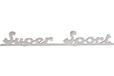Logo Vespa Super Sport Chrom