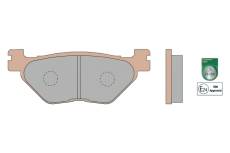 Plaquettes de frein Malossi MHR Synt Yamaha Tmax
