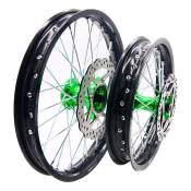 Paire de Jantes Complètes YCF Factory Aluminium 17 Pouces / 14 Pouces