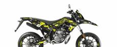 Kit dco Derbi X-Treme 2018 - 2020 jaune / noir