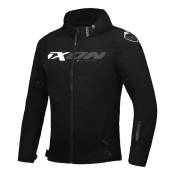 Blouson textile Ixon Fierce noir/gris/blanc- XL