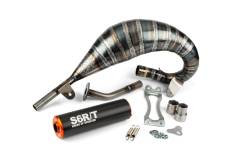 Pot d'chappement Stage6 R/T 70 - 80 Beta RR avant 2021 Noir et Orange