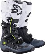 Bottes Alpinestars Tech 5 blanc / noir / gris 12