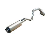 Ligne d'chappement complte 94db (1 ressort) Pit Bike