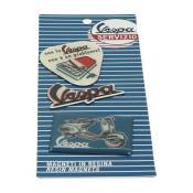 Aimants Vespa bleu/blanc/noir (3 pièces)