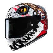 Casque intégral HJC RPHA12 Kepina MC1 noir/rouge/blanc brillant- XS